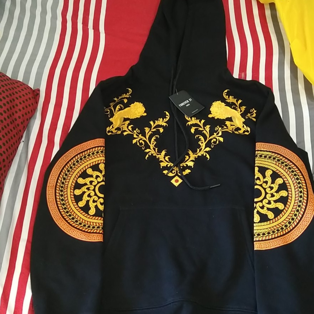 LOGO/TOP/LSLV Black/Multi D-F